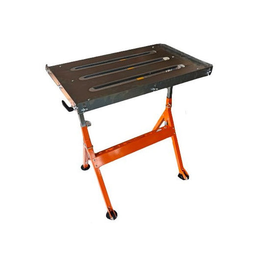 eGOSPODARi.ro Banc pentru sudura pliabil si reglabil pe inaltime, camp lucru 76x60cm, inaltime lucru 78-93cm, KRAFT Profi K1179, Poza1