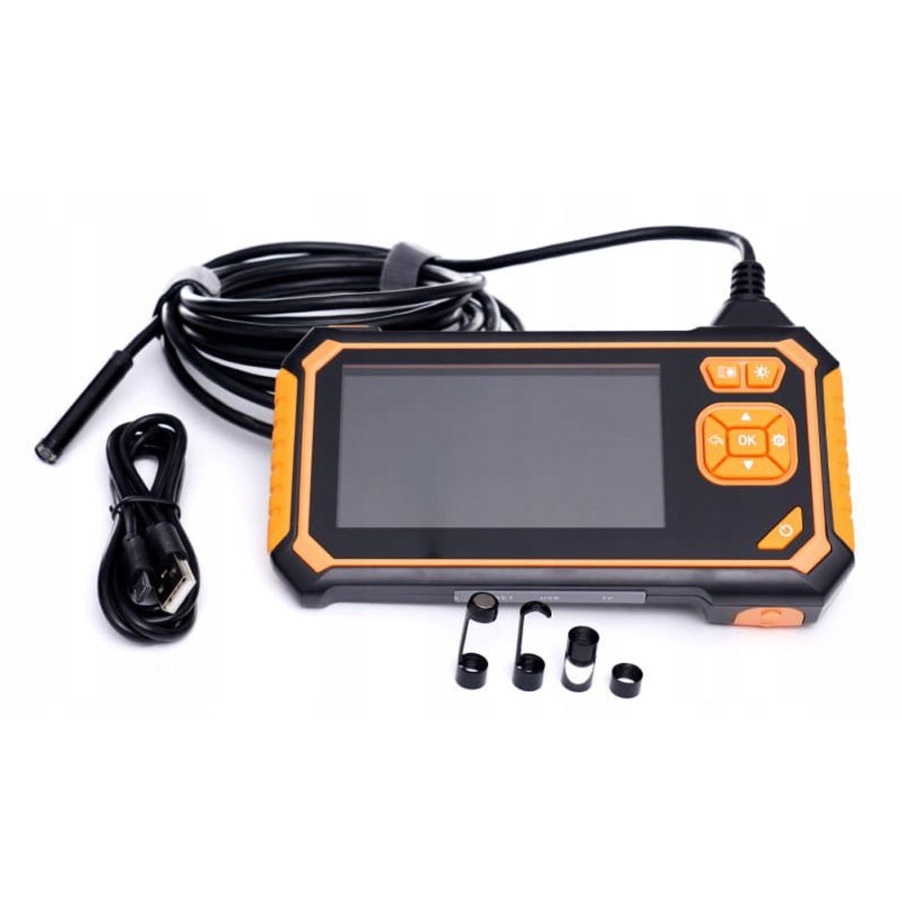 eGOSPODARi.ro Camera digitala endoscopica pentru inspectie orificii, iluminare LED si ecran LCD color, KRAFT Profi K10413, Poza1