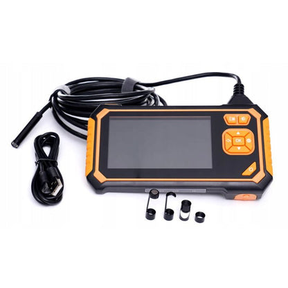 eGOSPODARi.ro Camera digitala endoscopica pentru inspectie orificii, iluminare LED si ecran LCD color, KRAFT Profi K10413, Poza1