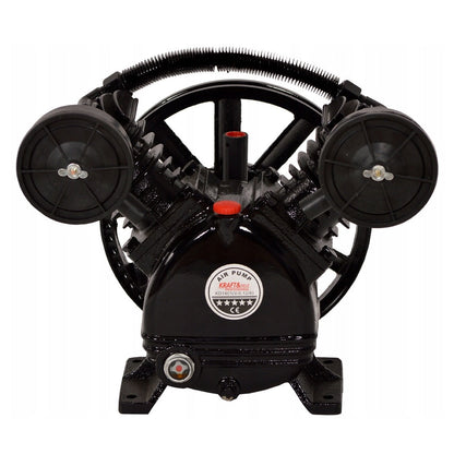 eGOSPODARi.ro Cap compresor de aer cu 2 pistoane pentru motor 4KW, KRAFT Profi K1404, Poza1