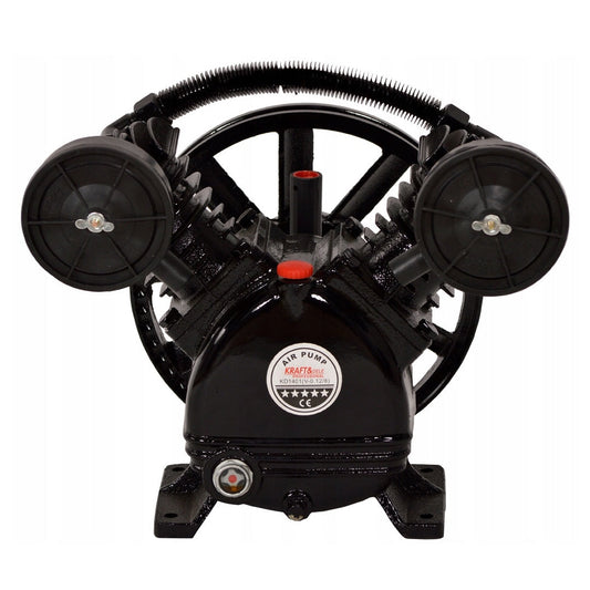 eGOSPODARi.ro Cap compresor de aer cu 2 pistoane pentru motor 4KW, KRAFT Profi K1404, Poza1