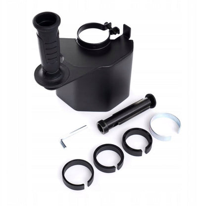 eGOSPODARi.ro-Capac aspirare polizor unghiular pentru finisaj lemn VOKNER 10787, 125mm-1-2-3