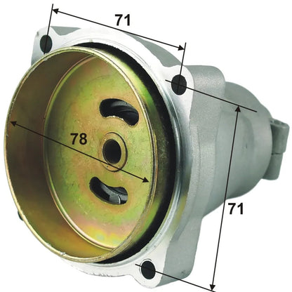 eGOSPODARi.ro % Carcasa ambreiaj motocoasa pentru tija 28mm cu 9 Caneluri, Universal