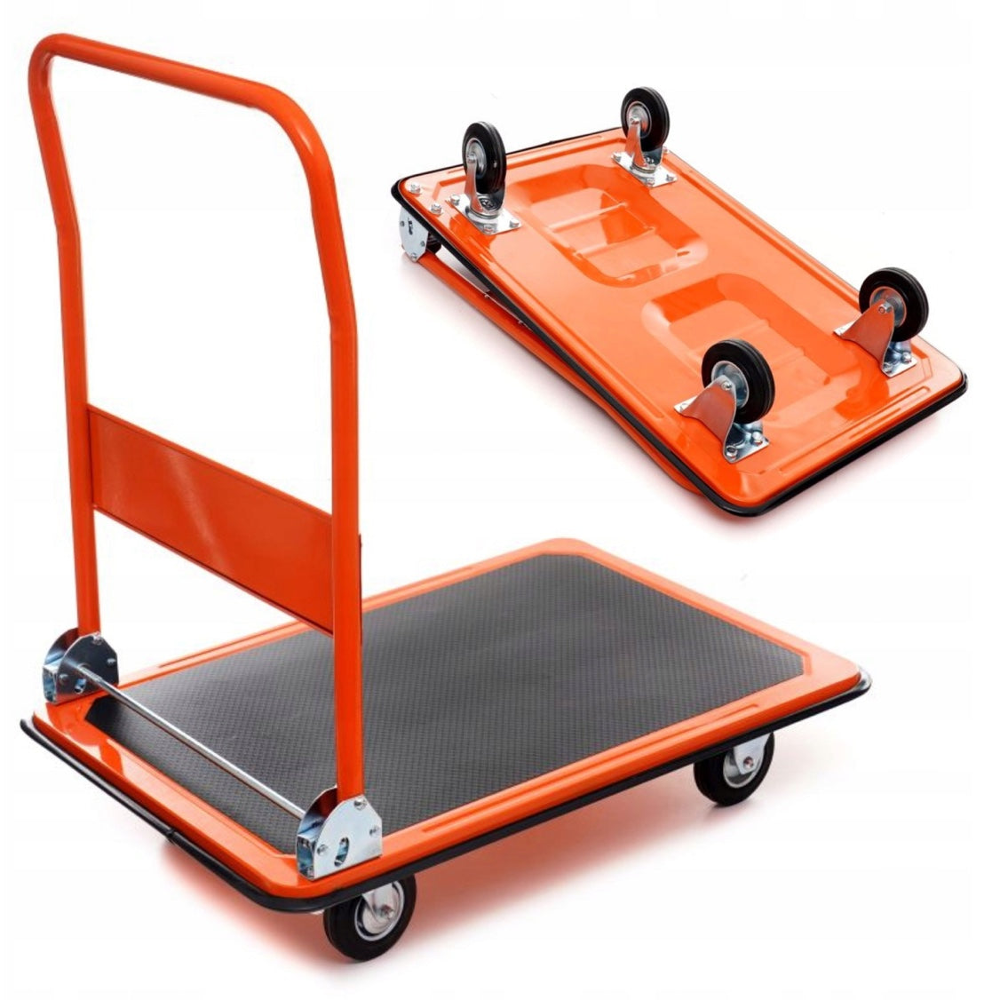 eGOSPODARi.ro Carucior platforma de transport marfa, pliabil, max. 150kg, KRAFT Profi K3091, Poza2