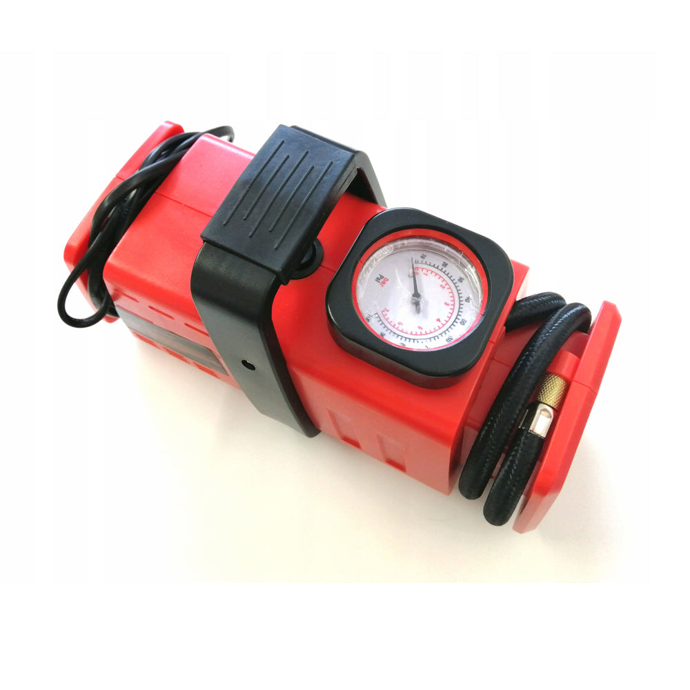 eGOSPODARi.ro-Compresor aer auto VOKNER 1489, 12V, 98W, debit aer 20l/min-1-2-3