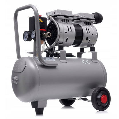 eGOSPODARi.ro Compresor aer fara ulei 24L, motor 1200W, pana la 8Bar si 220L/min, silentios, KRAFT Profi K1395, Poza3