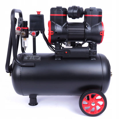 eGOSPODARi.ro Compresor aer fara ulei 24L, motor 1300W, pana la 8Bar si 220L/min, silentios,  KRAFT Profi K1390, Poza3