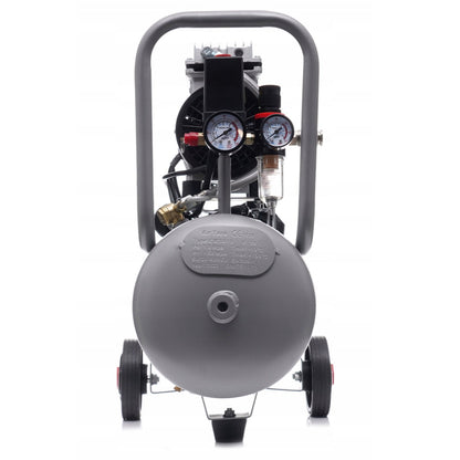 eGOSPODARi.ro Compresor aer fara ulei 24L, motor 1200W, pana la 8Bar si 220L/min, silentios, KRAFT Profi K1395, Poza4