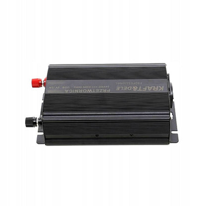 eGOSPODARi.ro Convertor curent electric de la 12V la 220V, compatibil baterie auto 12V,  KRAFT Profi K1250, Poza9