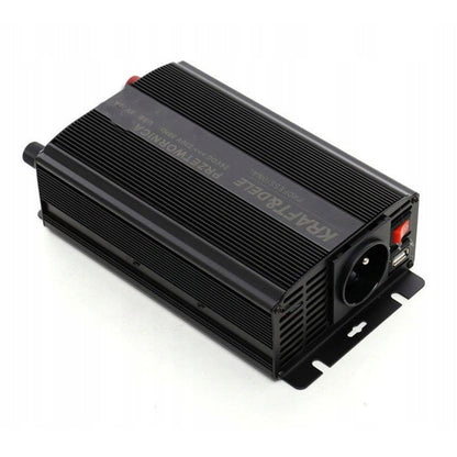 eGOSPODARi.ro Convertor curent electric de la 12V la 220V, compatibil baterie auto 12V,  KRAFT Profi K1250, Poza4