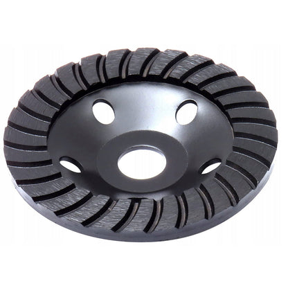 eGOSPODARi.ro Disc turbo slefuit beton, granit, marmura, caramida, Diametru 125mm, KRAFT Profi K1952, Poza4