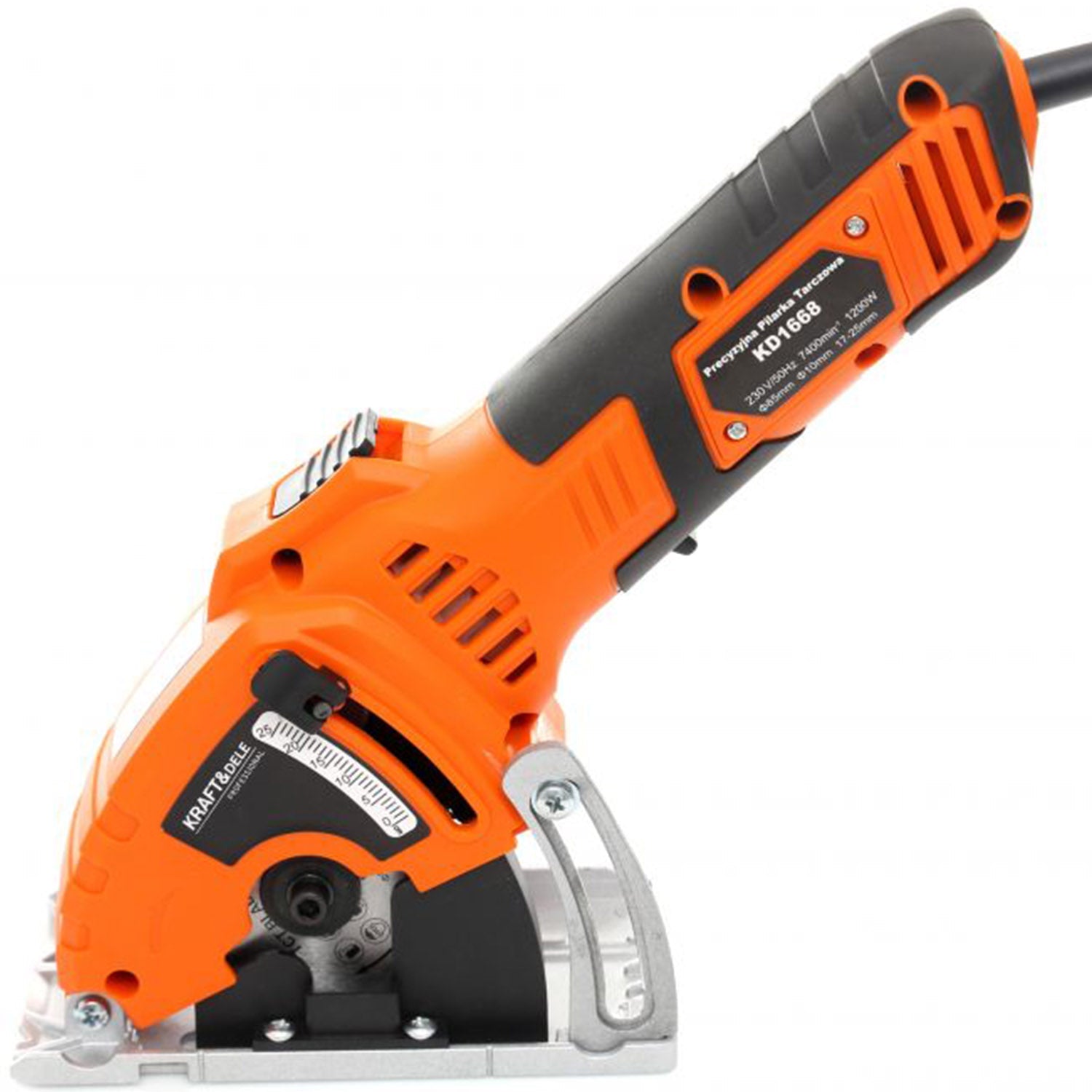 eGOSPODARi.ro Fierastrau circular 1200W, 7400RPM, D85mm, KRAFT Profi K1668, Poza8