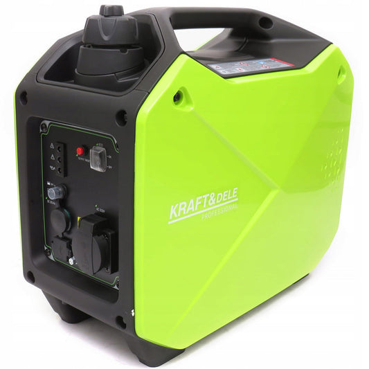 eGOSPODARi.ro Generator curent electric silentios, monofazic, pana la 2100W, stabilizator tensiune (AVR), KRAFT Profi K684, Poza13