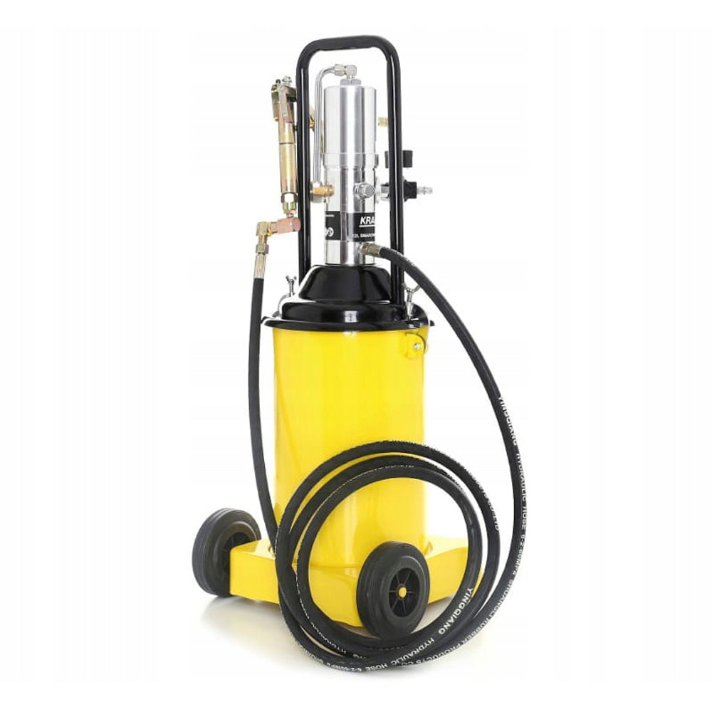 eGOSPODARi.ro Gresor pneumatic capacitate 12l, profesional, pentru vaselina si unsori, KRAFT Profi K1443, Poza5