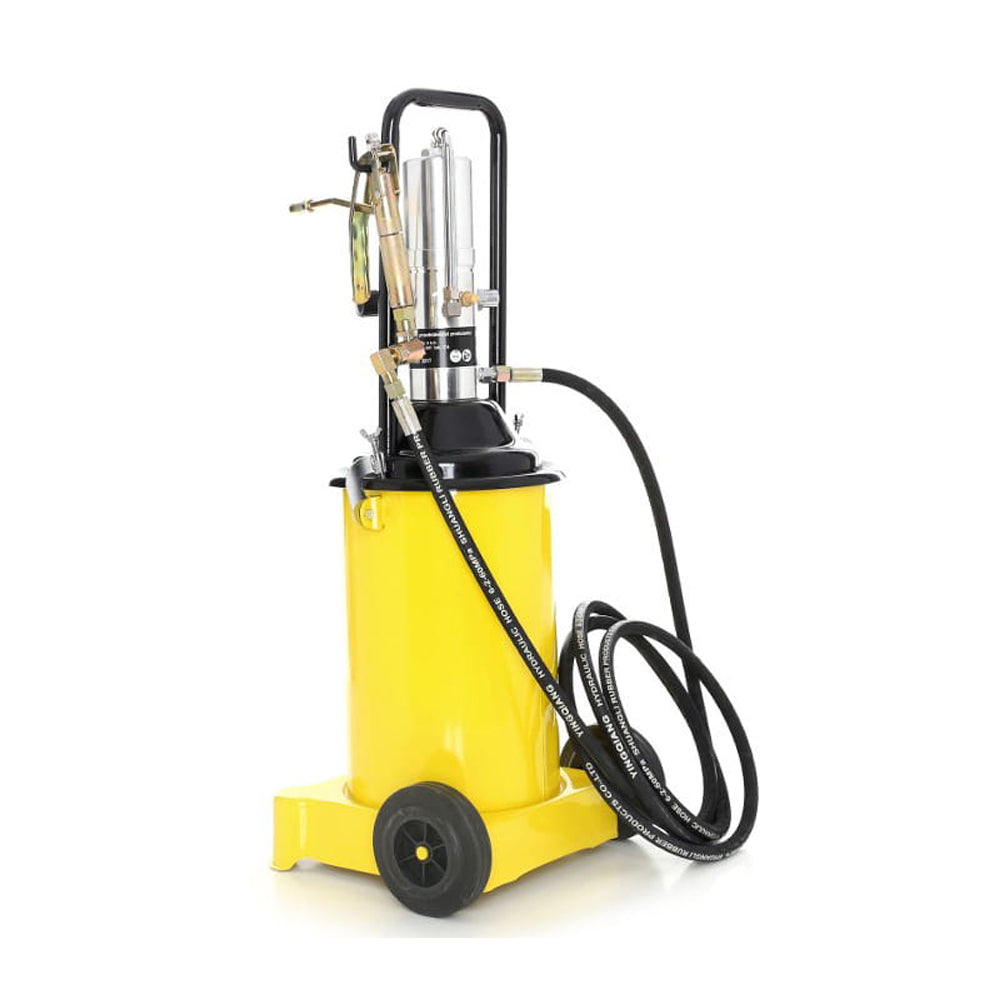 eGOSPODARi.ro Gresor pneumatic capacitate 12l, profesional, pentru vaselina si unsori, KRAFT Profi K1443, Poza4