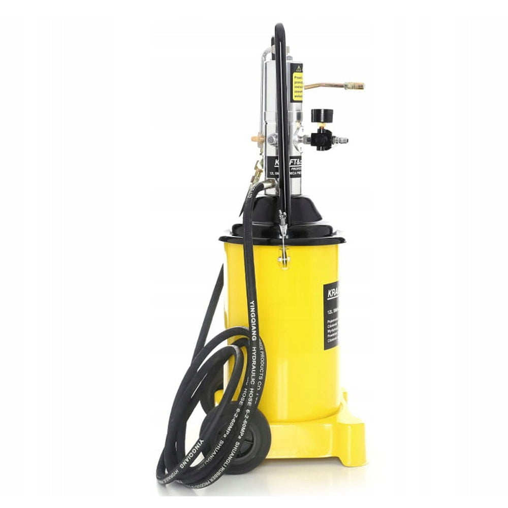 eGOSPODARi.ro Gresor pneumatic capacitate 12l, profesional, pentru vaselina si unsori, KRAFT Profi K1443, Poza6