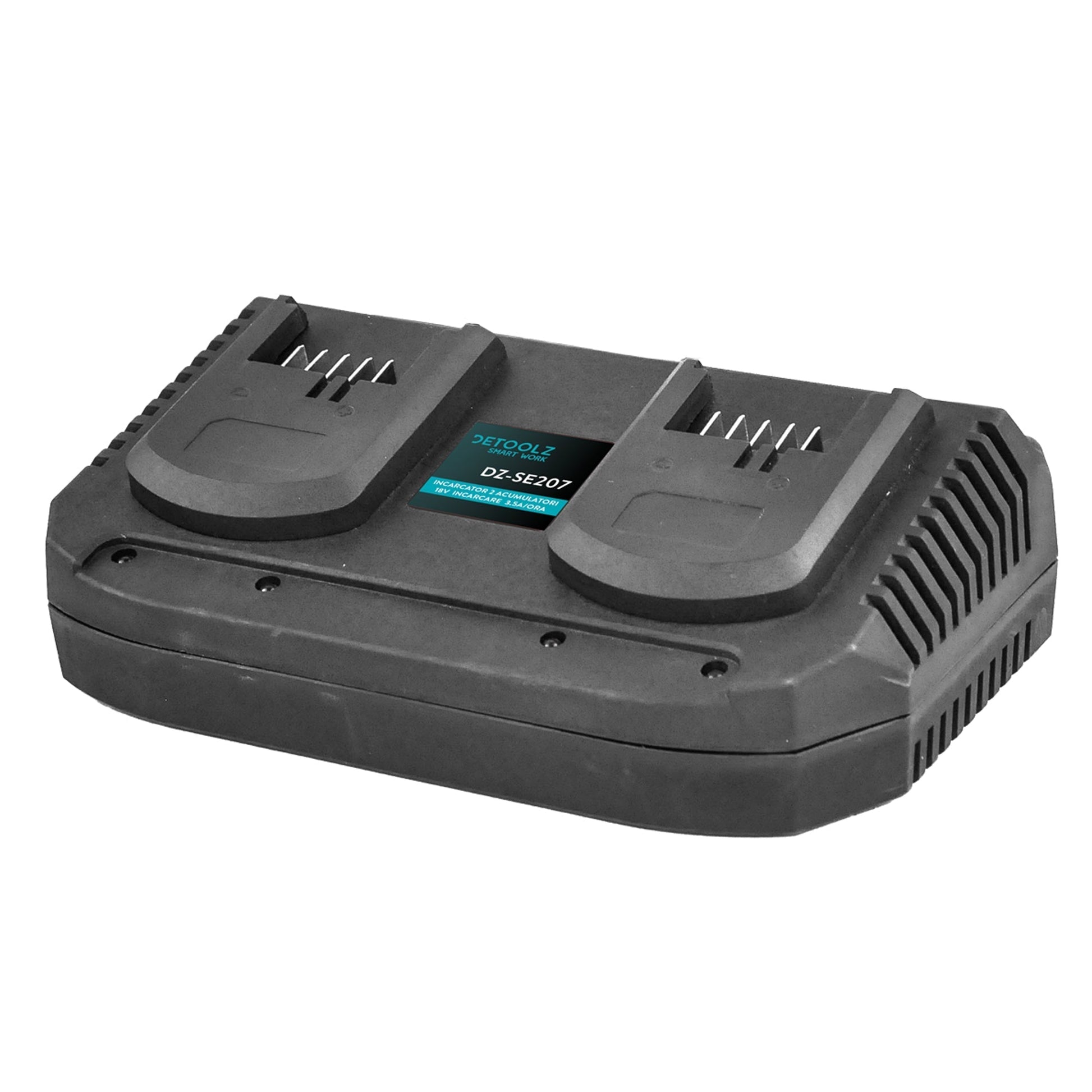 eGOSPODARi.ro % Incarcator dublu pentru acumulatori 207, 18V, timp maxim de incarcare 37-113min