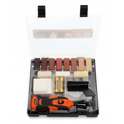 eGOSPODARi.ro Kit cu dispozitiv 3W pentru reparatii mobilier, include 18 elemente, culori variate, KRAFT Profi K981, Poza4