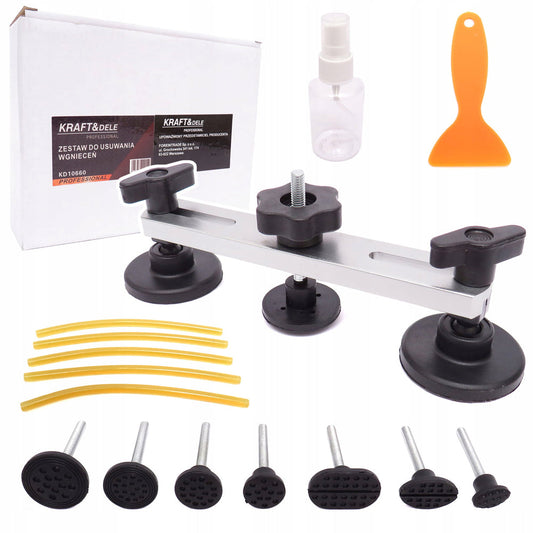 eGOSPODARi.ro Kit pentru indepartarea loviturilor din caroseria auto, KRAFT Profi K10660, Poza1