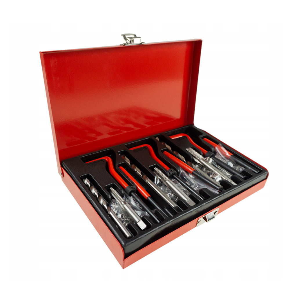 eGOSPODARi.ro Kit reparatie filete prin bucsare, contine 88 elemente, valiza de transport inclusa, KRAFT Profi K10591, Poza4