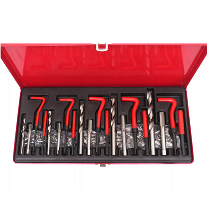 eGOSPODARi.ro Kit reparatii filete cu 131 elemente, valiza de transport inclusa, KRAFT Profi K10590, Poza4