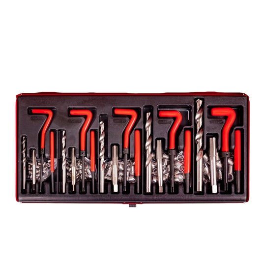 eGOSPODARi.ro Kit reparatii filete cu 131 elemente, valiza de transport inclusa, KRAFT Profi K10590, Poza13
