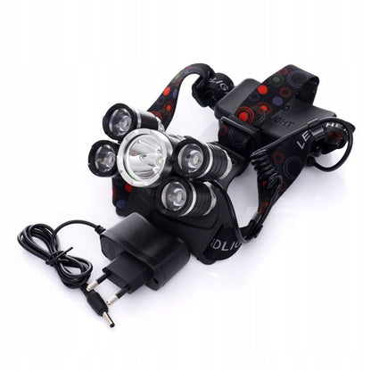 eGOSPODARi.ro Lanterna cu LED fixare pe cap, 5 LED, reglaje multiple, KRAFT Profi K1247, Poza10