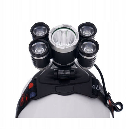 eGOSPODARi.ro Lanterna cu LED fixare pe cap, 5 LED, reglaje multiple, KRAFT Profi K1247, Poza7