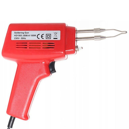 eGOSPODARi.ro Letcon (pistol lipit electronisti) 100W, pentru fludor lipiri electronice, KRAFT Profi K1503, Poza2