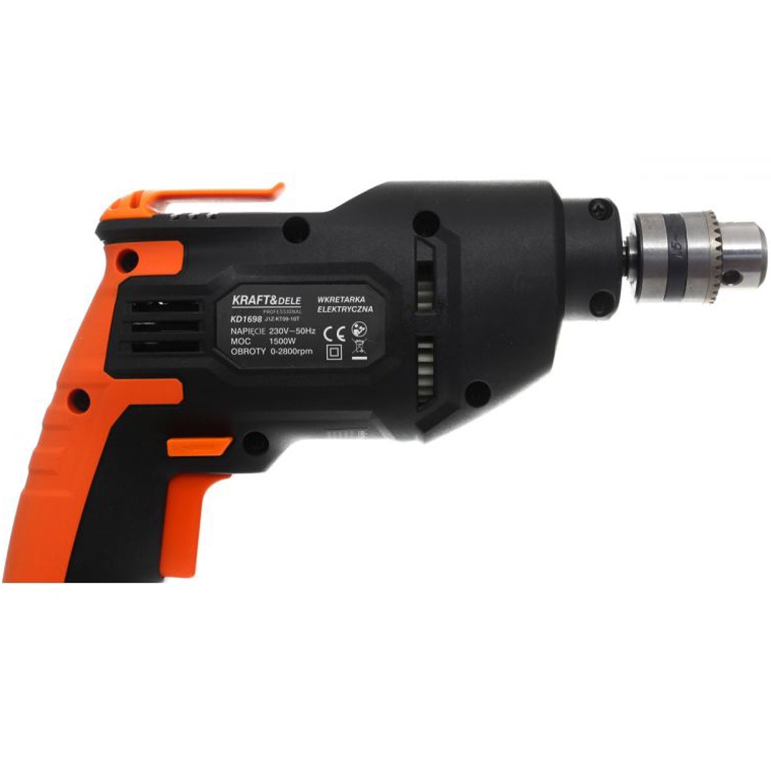 eGOSPODARi.ro Masina de gaurit si insurubat 1500W, 2800 RPM, KRAFT Profi K1698, Poza4