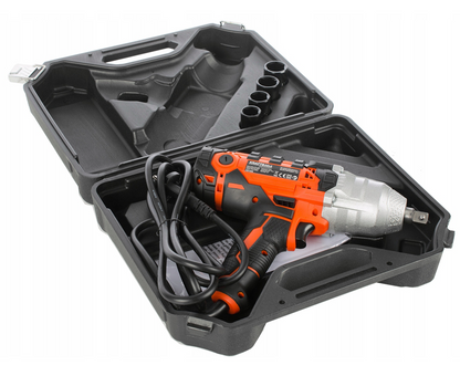 eGOSPODARi.ro Masina insurubat (cheie de impact) electrica 2200W, 3600RPM, include 4 tubulare, KRAFT Profi K1556, Poza4