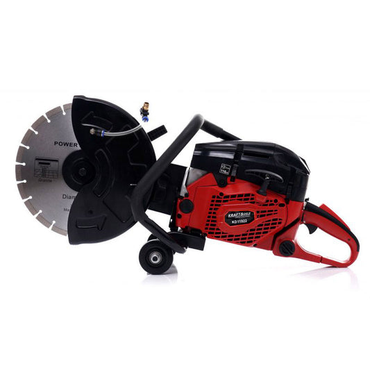 eGOSPODARi.ro Masina taiat caneluri in zidarie, motor pe benzina 3CP, 4900RPM, adancime max. 105mm, KRAFT Profi K11922, Poza2