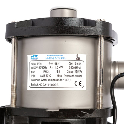 eGOSPODARi.ro % Mini hidrofor AquaTechnica, 8L, 1 Kw, 33.3l/min, H refulare 54m