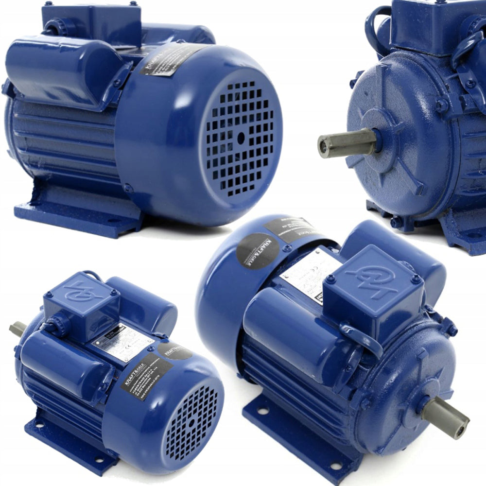 eGOSPODARi.ro Motor electric monofazat 1.5KW, 1400RPM, carcasa fonta, KRAFT Profi K1801, Poza2