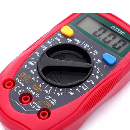 eGOSPODARi.ro Multimetru digital universal electricieni, protectie din cauciuc siliconat KRAFT Profi K11403, Poza6
