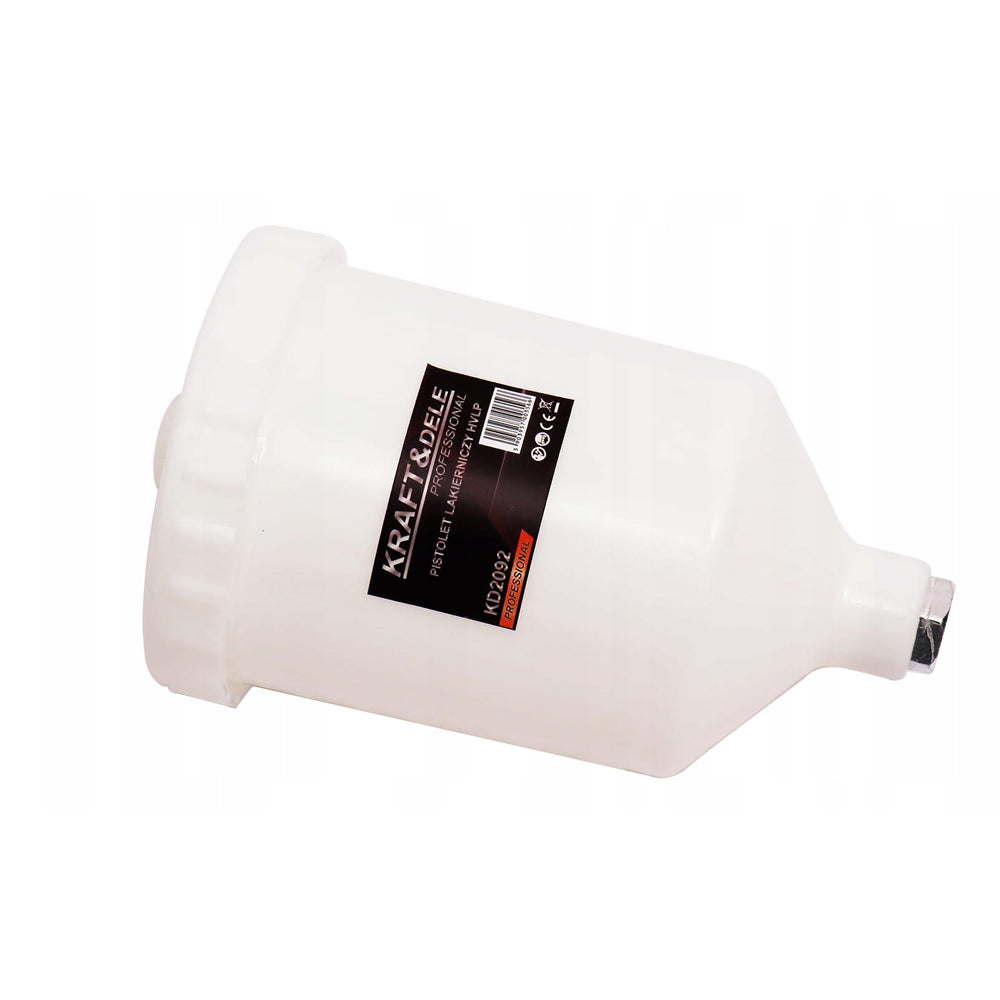 eGOSPODARi.ro Pistol de vopsit pneumatic, Duza 1.4mm, Rezervor 600ml, KRAFT Profi K2092, Poza8