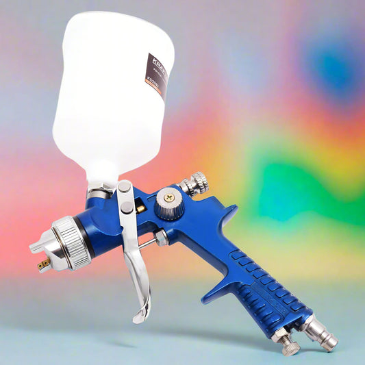 eGOSPODARi.ro Pistol de vopsit pneumatic, Duza 1.4mm, Rezervor 600ml, KRAFT Profi K2092, Poza3
