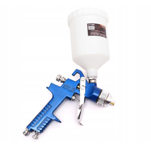 eGOSPODARi.ro Pistol de vopsit pneumatic, Duza 1.7mm, Rezervor 600ml,  KRAFT Profi K2093, Poza2