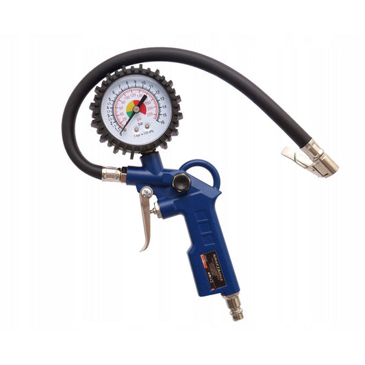 eGOSPODARi.ro Pistol pneumatic pentru umflare anvelope, cu manometru, conexiune 1/4", KRAFT Profi K427, Poza2