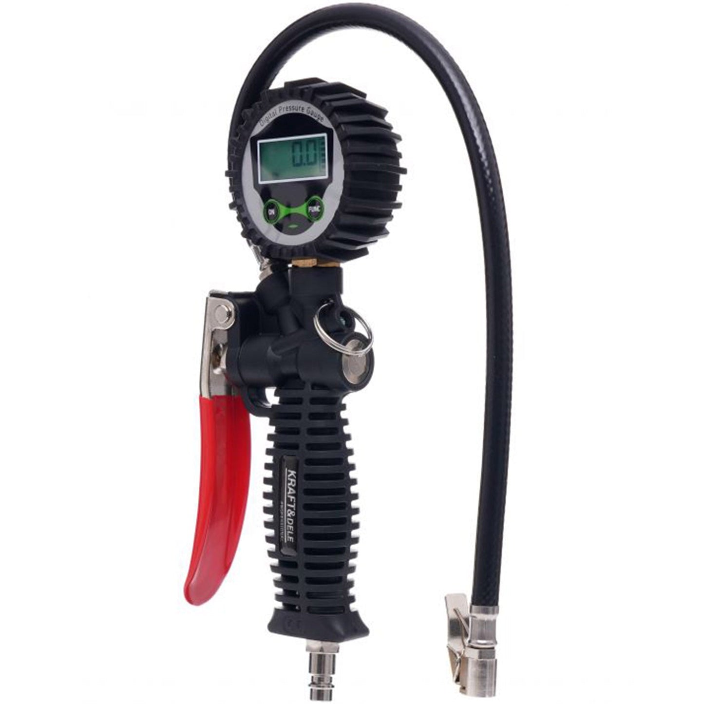 eGOSPODARi.ro Pistol pneumatic pentru umflare roti, cu furtun si manometru, KRAFT Profi K1366, Poza6