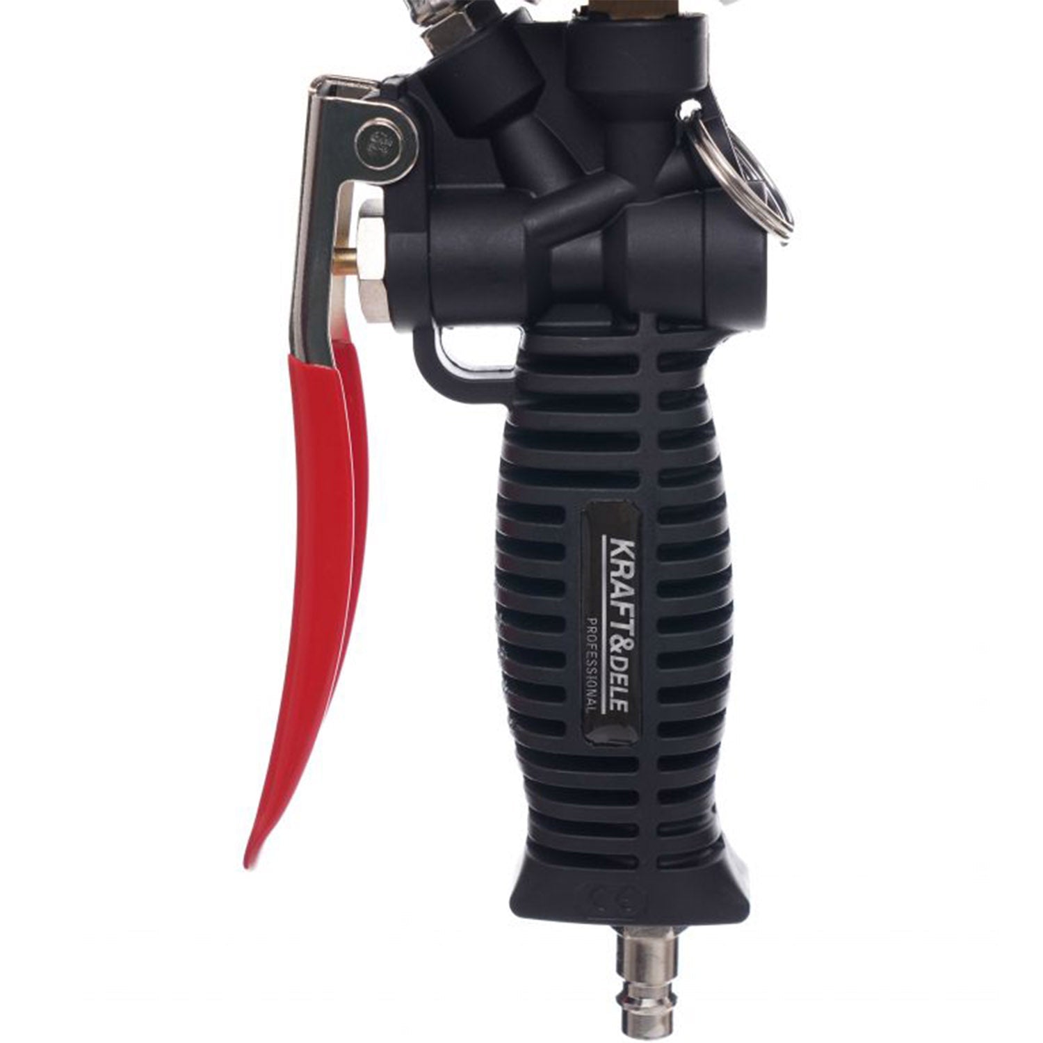 eGOSPODARi.ro Pistol pneumatic pentru umflare roti, cu furtun si manometru, KRAFT Profi K1366, Poza3