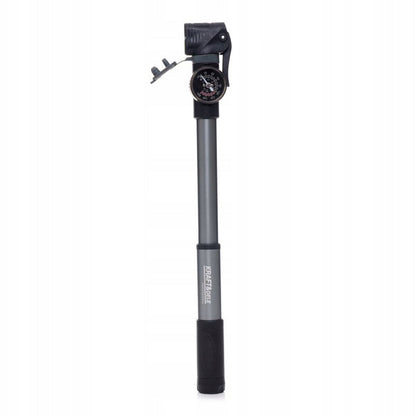 eGOSPODARi.ro Pompa Bicicleta Compacta cu indicator presiune, dimensiune 25cm, cap umflare dublu universal, KRAFT Profi K11823, Poza2