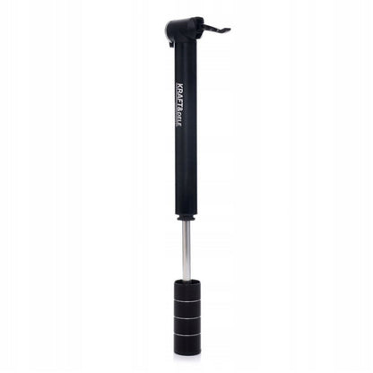 eGOSPODARi.ro Pompa Bicicleta Compacta, dimensiune 19cm, cap umflare universal, KRAFT Profi K11822, Poza2