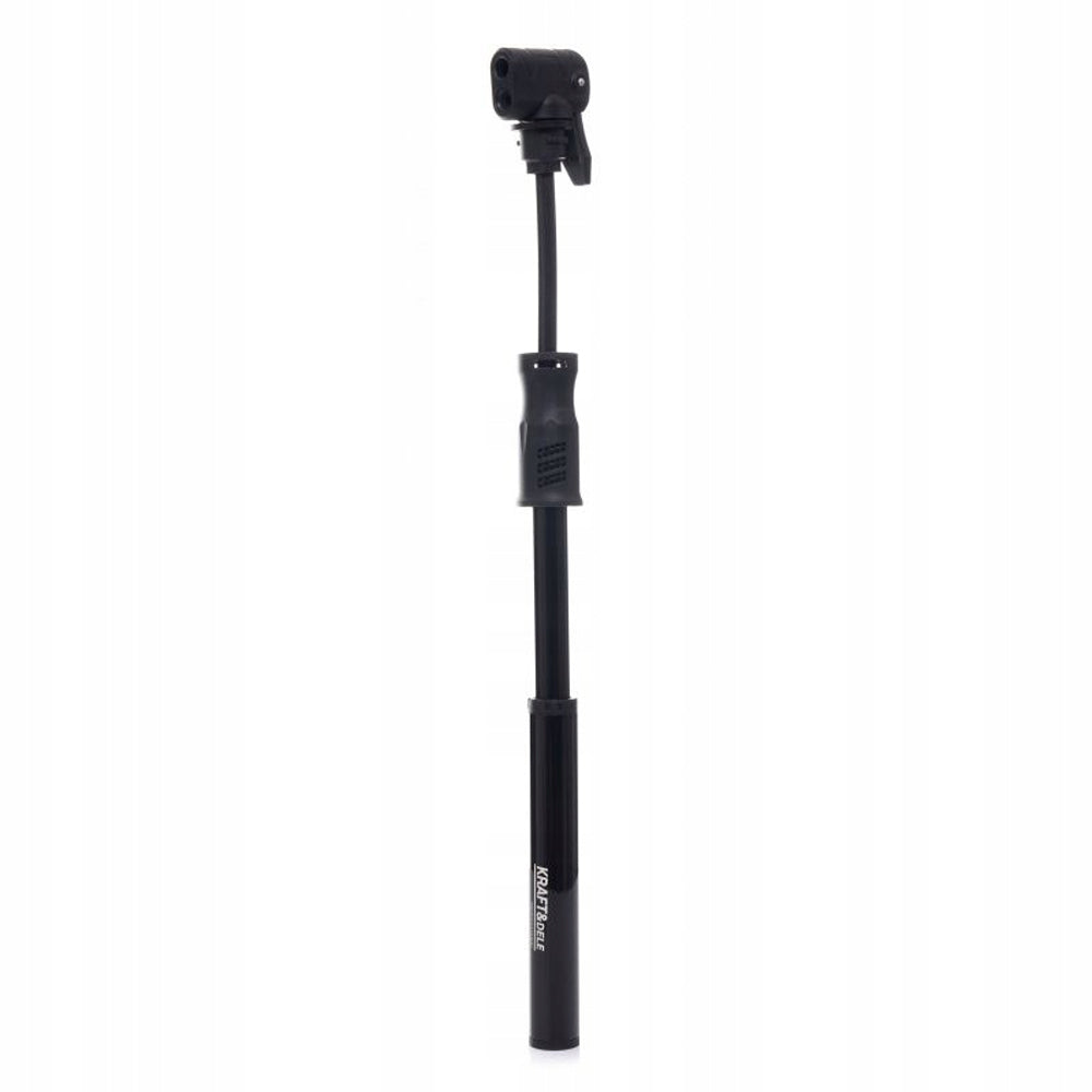 eGOSPODARi.ro Pompa Bicicleta Extensibila, dimensiune 22.5cm, cap umflare dublu universal, KRAFT Profi K11821, Poza2
