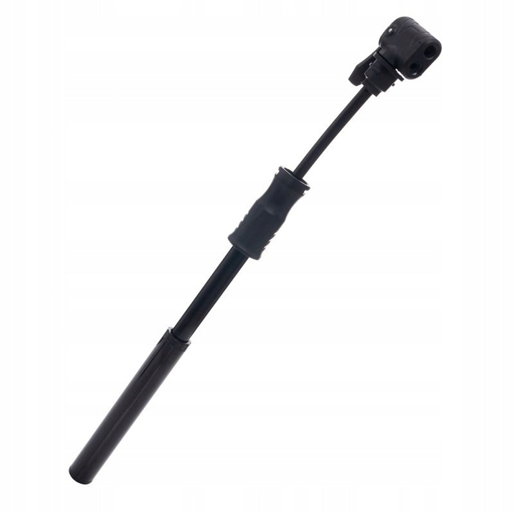 eGOSPODARi.ro Pompa Bicicleta Extensibila, dimensiune 22.5cm, cap umflare dublu universal, KRAFT Profi K11821, Poza3