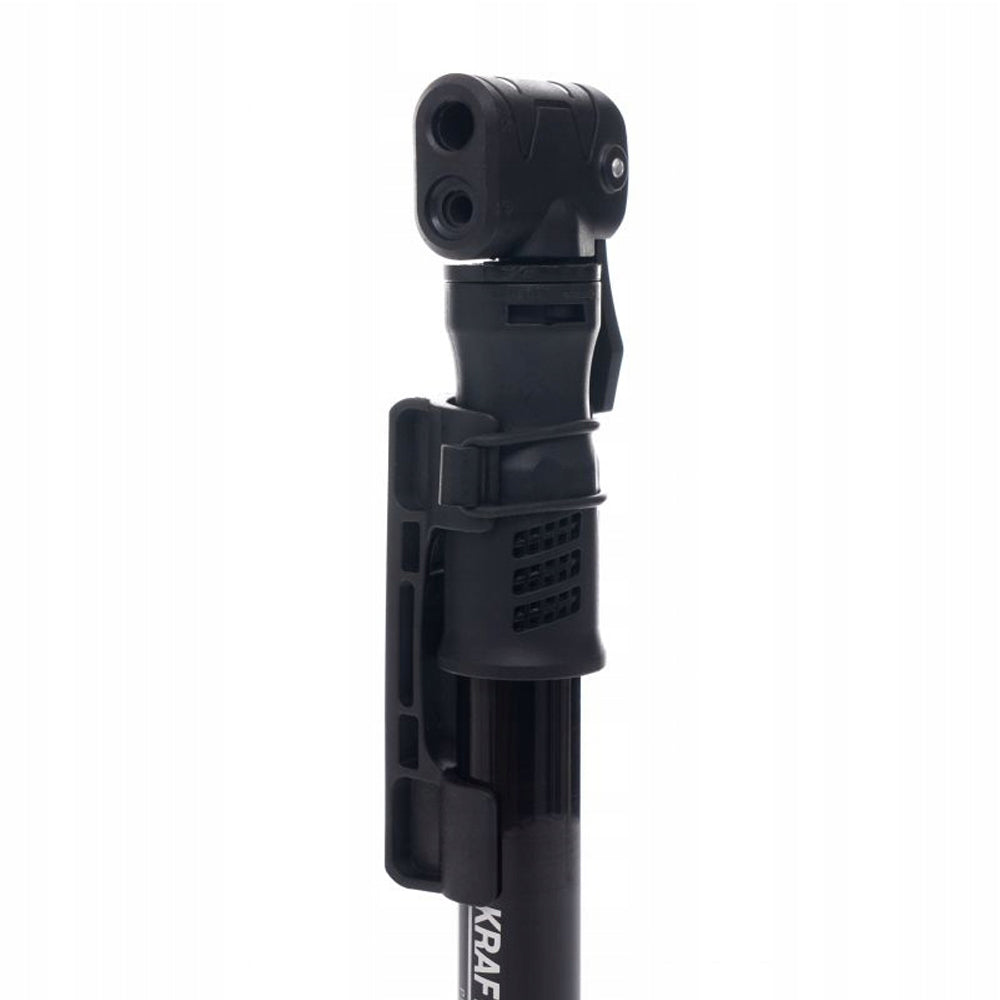 eGOSPODARi.ro Pompa Bicicleta Extensibila, dimensiune 22.5cm, cap umflare dublu universal, KRAFT Profi K11821, Poza6