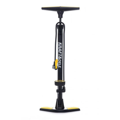 eGOSPODARi.ro Pompa Bicicleta cu indicator presiune, inaltime 53cm, cap umflare dublu universal, KRAFT Profi K11825, Poza5