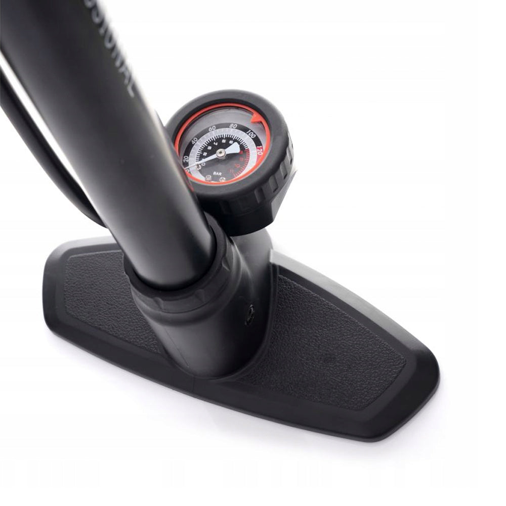 eGOSPODARi.ro Pompa Bicicleta cu indicator presiune, inaltime 47cm, cap umflare dublu universal, KRAFT Profi K11826, Poza6