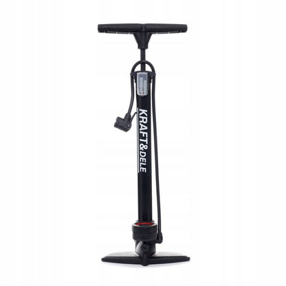 eGOSPODARi.ro Pompa Bicicleta cu indicator presiune, inaltime 47cm, cap umflare dublu universal, KRAFT Profi K11826, Poza2