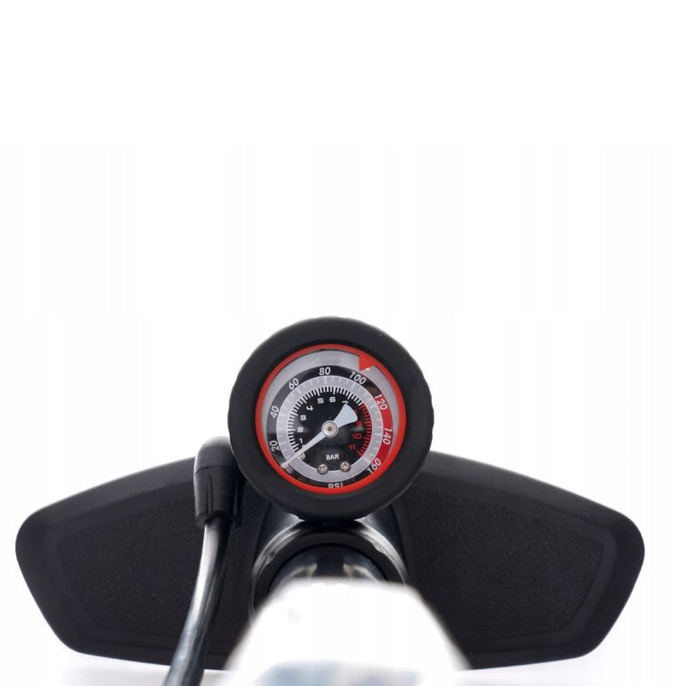 eGOSPODARi.ro Pompa Bicicleta cu indicator presiune, inaltime 47cm, cap umflare dublu universal, KRAFT Profi K11826, Poza7